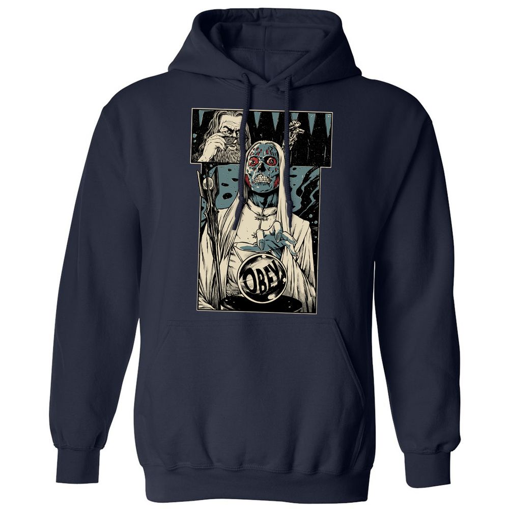 Classic Unisex Hoodie - Q6M65AVY - Navy - 2