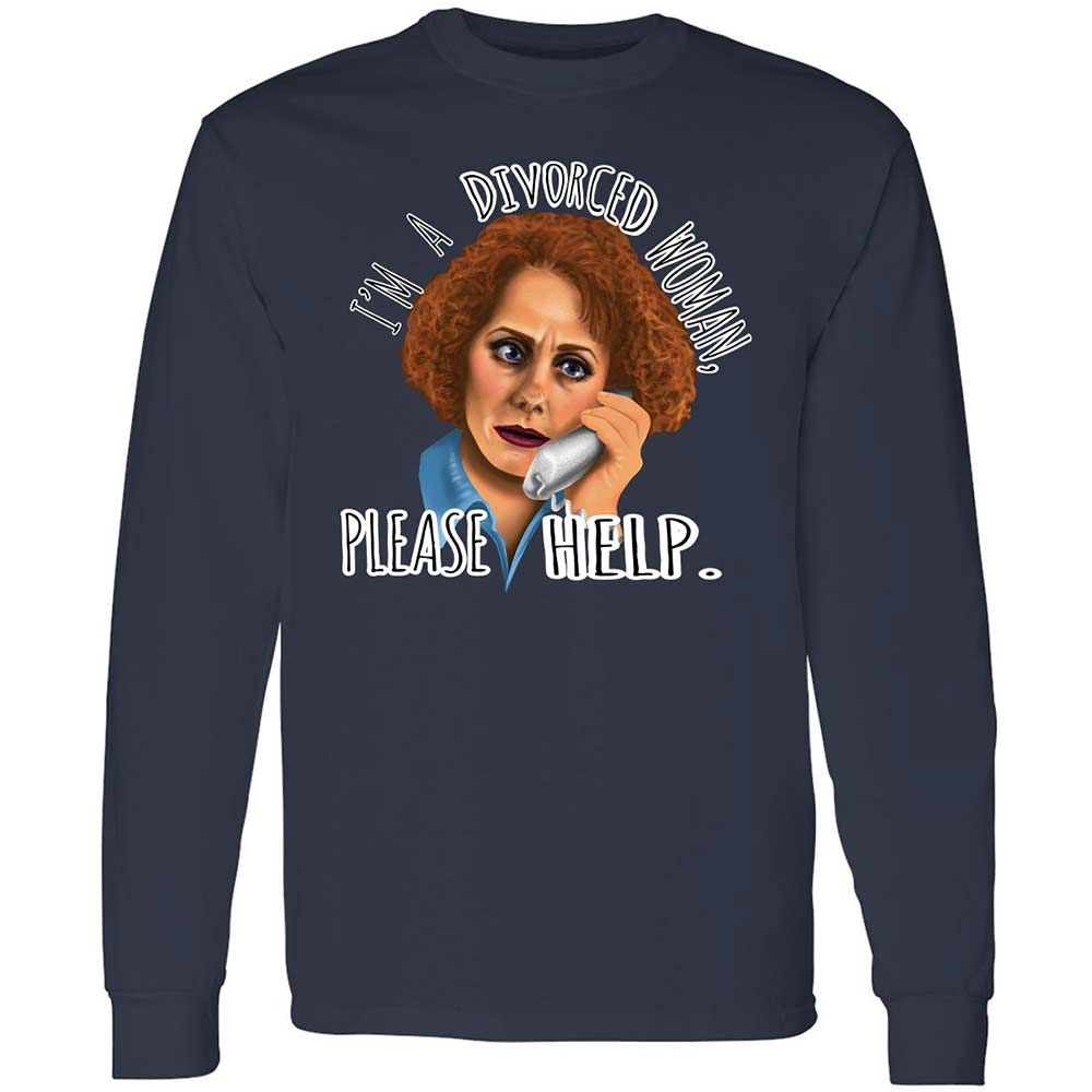 Long Sleeve T-Shirt - EYUHDL6H - Navy - 2