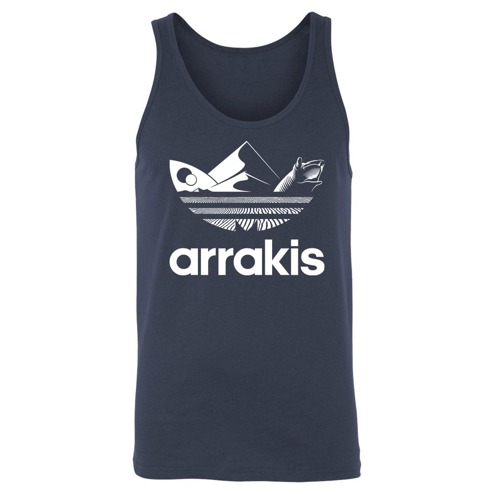 Unisex Jersey Tank - N6RA2XSN - Navy - 2