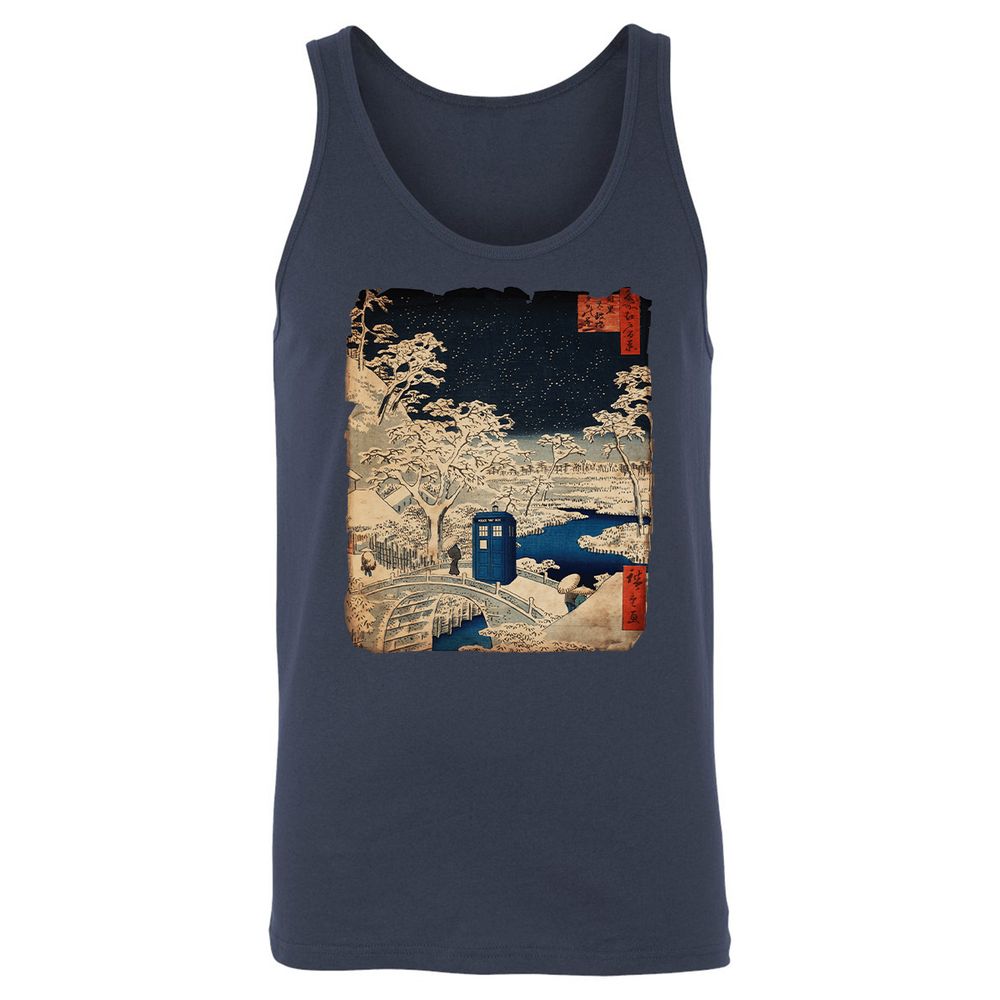 Unisex Jersey Tank - VEQAS1DR - Navy - 2
