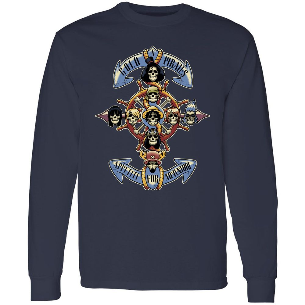 Long Sleeve T-Shirt - ZXNKJ2S2 - Navy - 2