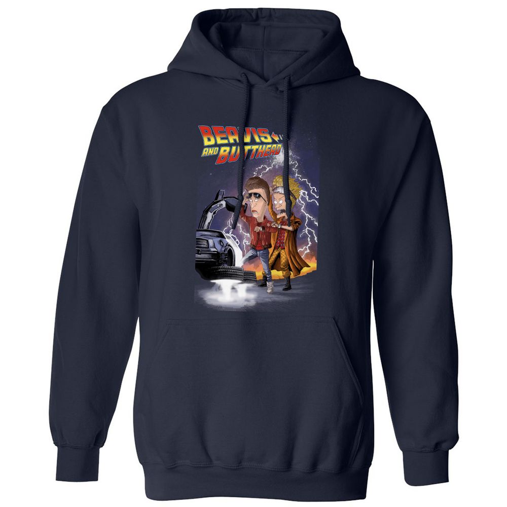 Classic Unisex Hoodie - PVFE6HKS - Navy - 2