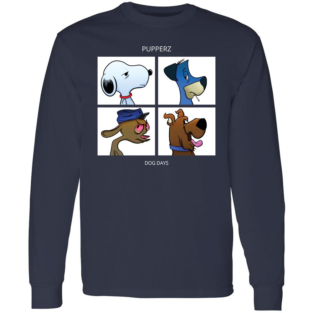 Long Sleeve T-Shirt - CKET5N5J - Navy - 2