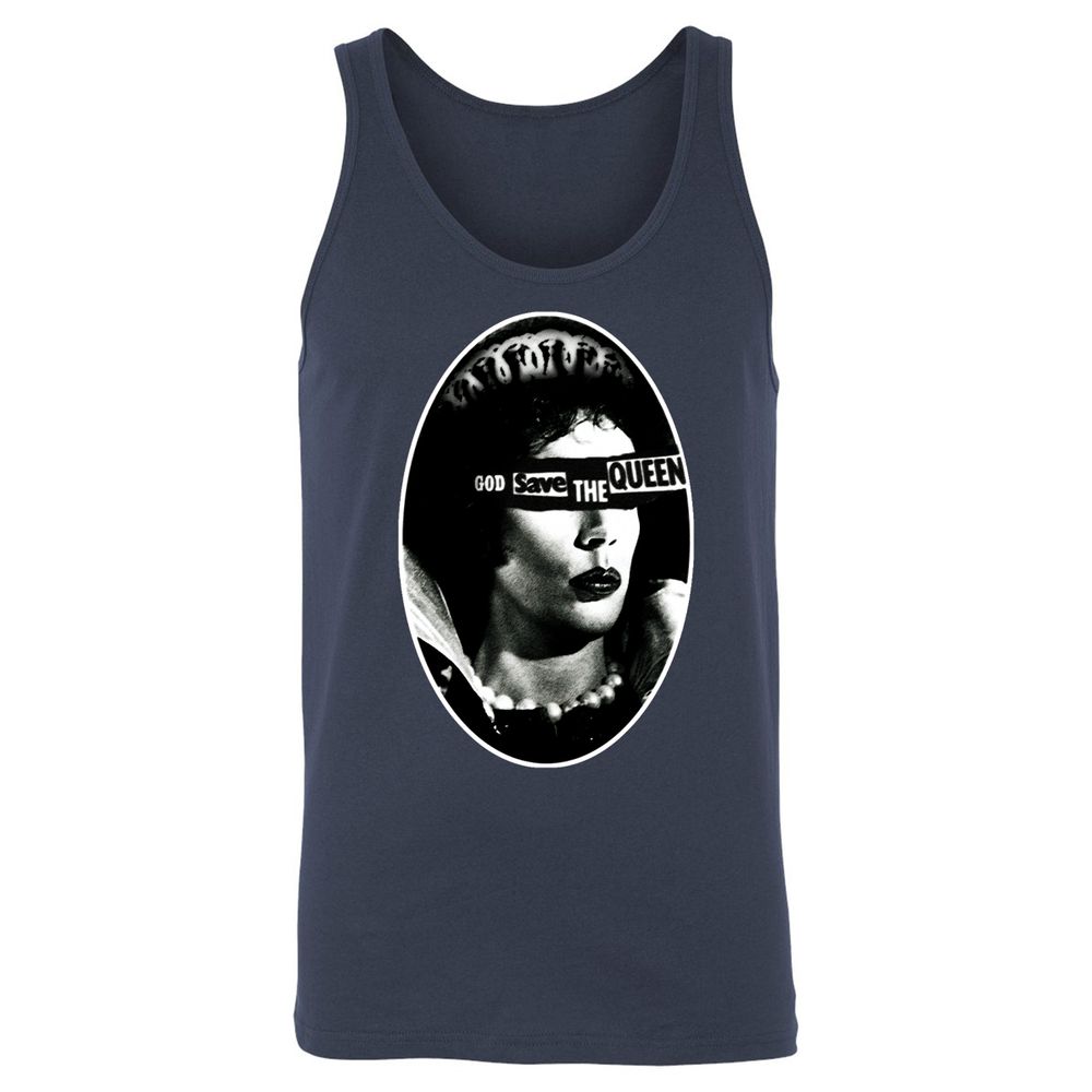 Unisex Jersey Tank - 8N7VZ1HZ - Navy - 2