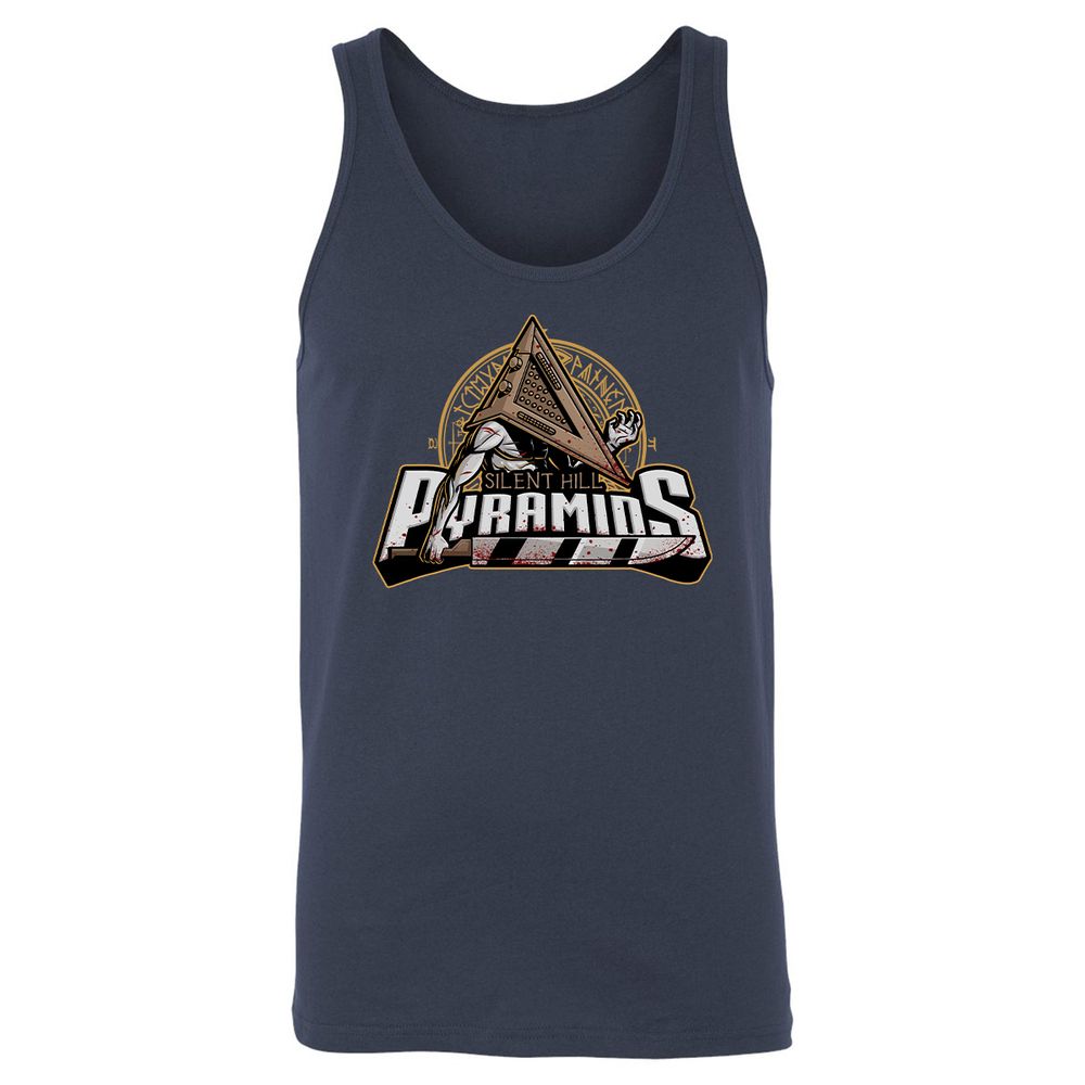 Unisex Jersey Tank - EQN88XF3 - Navy - 2