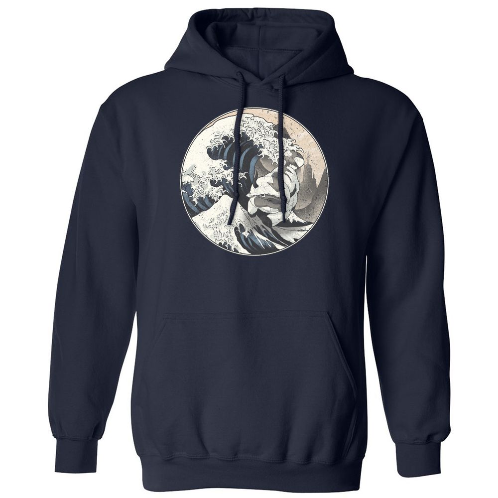 Classic Unisex Hoodie - Z3SKE4AH - Navy - 2