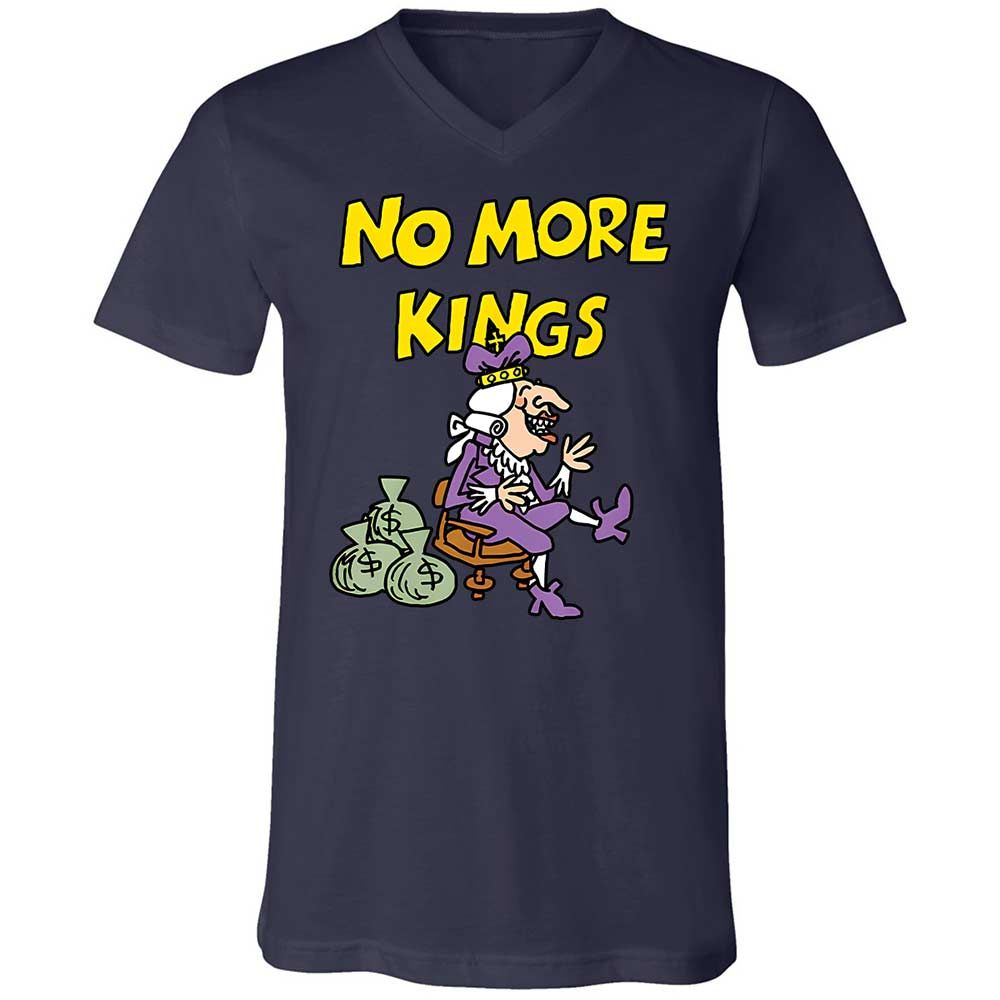 Unisex V-Neck T-Shirt - T89NUSGP - Navy - 2