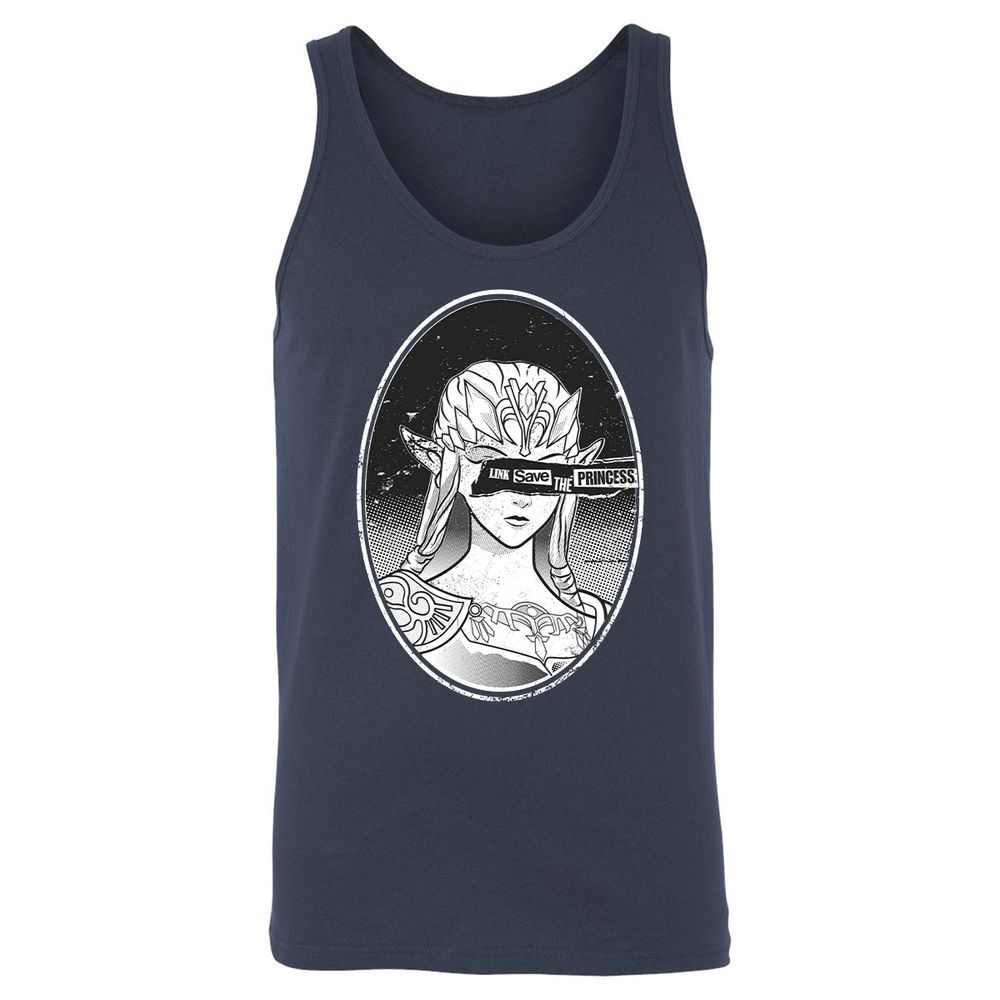 Unisex Jersey Tank - NQQ7C95B - Navy - 2