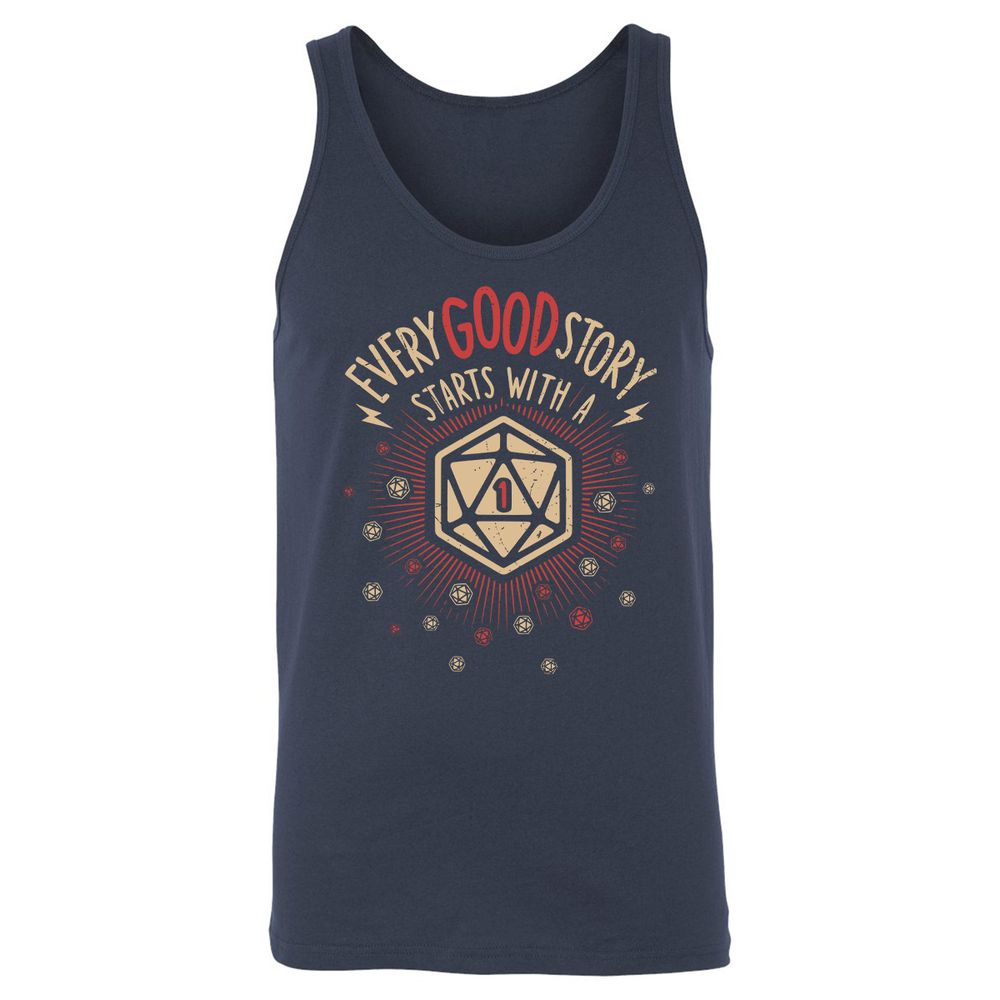 Unisex Jersey Tank - UVMMW9KT - Navy - 2