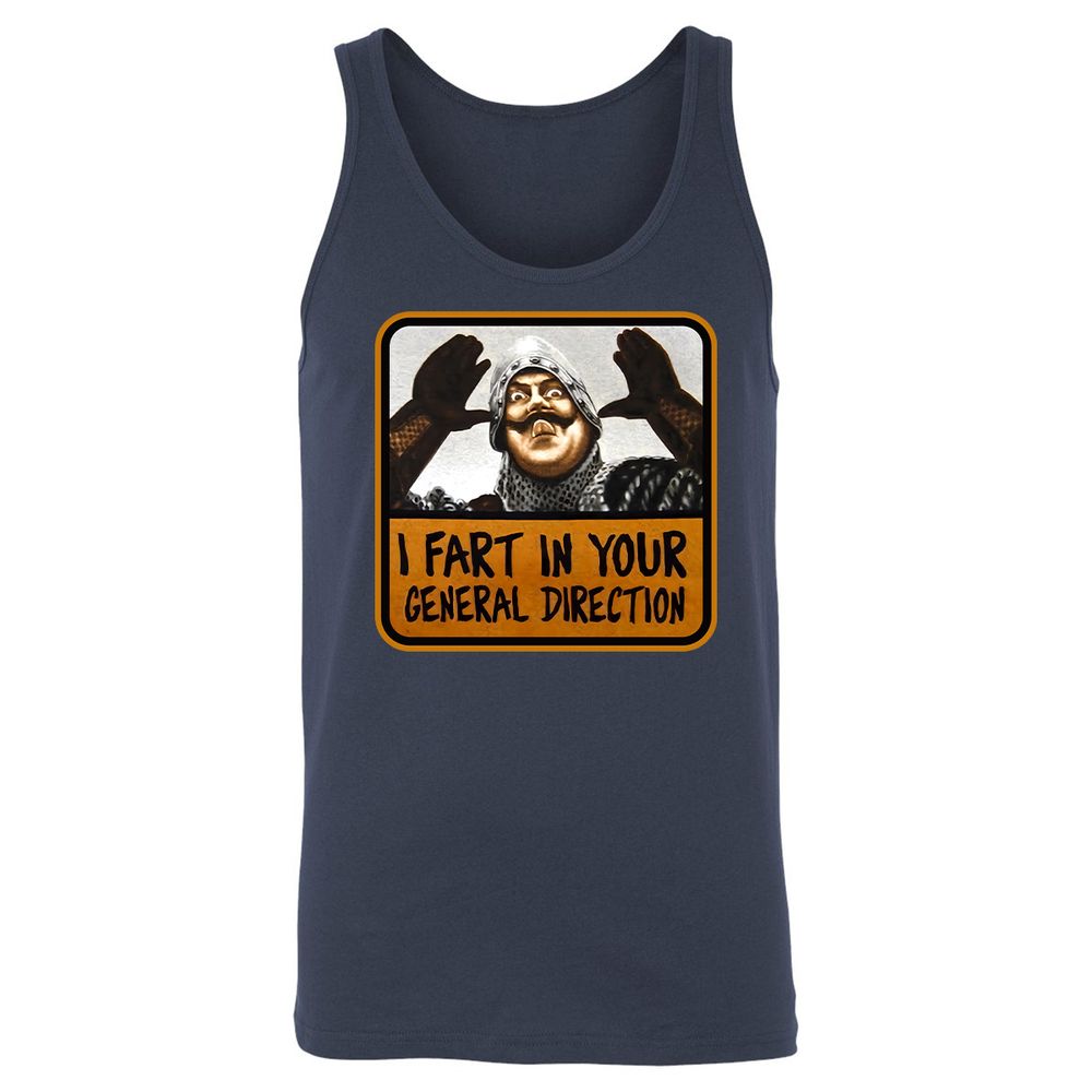 Unisex Jersey Tank - 8YWBFKJM - Navy - 2