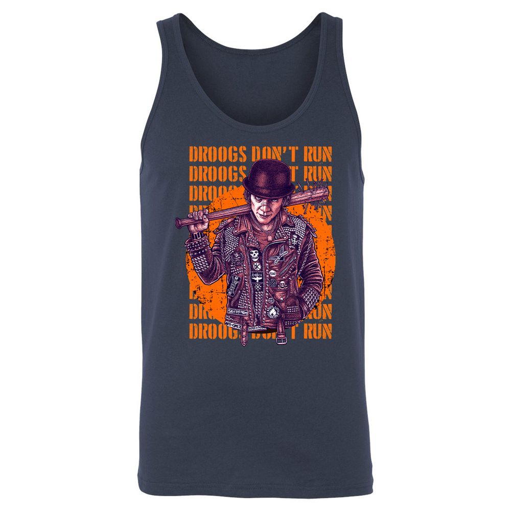 Unisex Jersey Tank - ZVEDW58J - Navy - 2