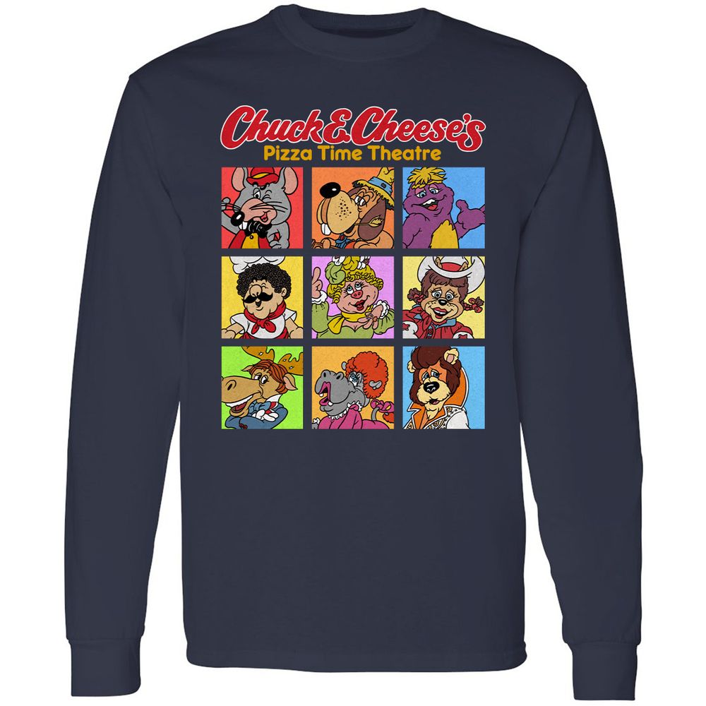 Long Sleeve T-Shirt - QQY175T3 - Navy - 2