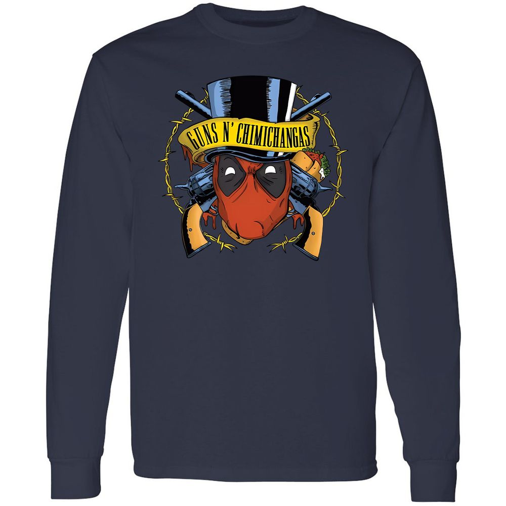 Long Sleeve T-Shirt - FSGEENHF - Navy - 2