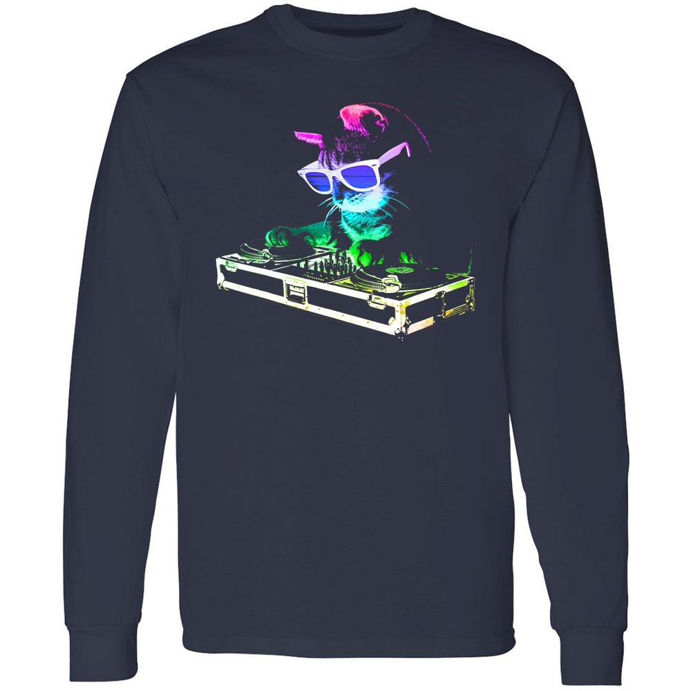 Long Sleeve T-Shirt - 87XX5CSV - Navy - 2