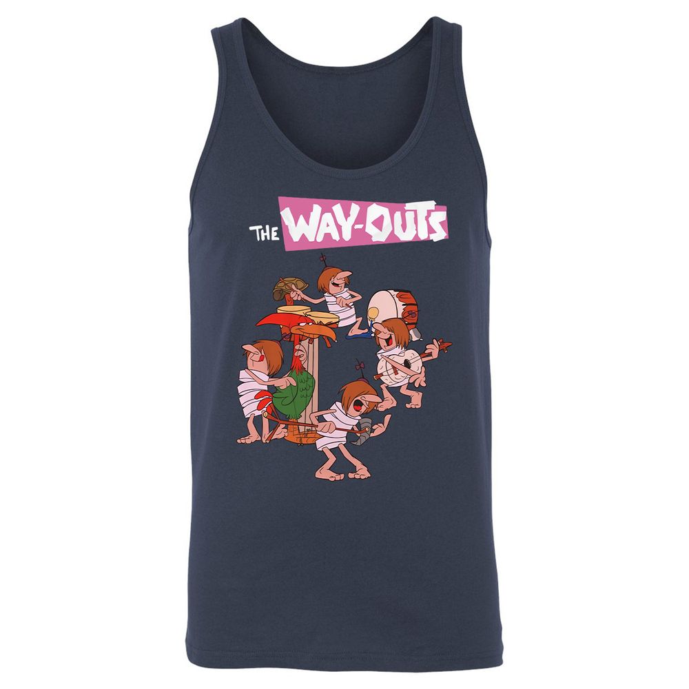 Unisex Jersey Tank - E6PXD3TC - Navy - 2