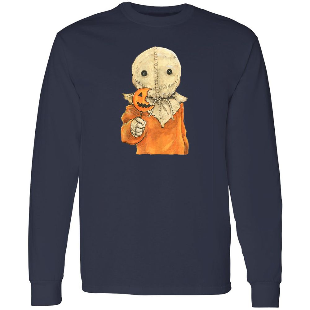 Long Sleeve T-Shirt - 8K5JQHEY - Navy - 2