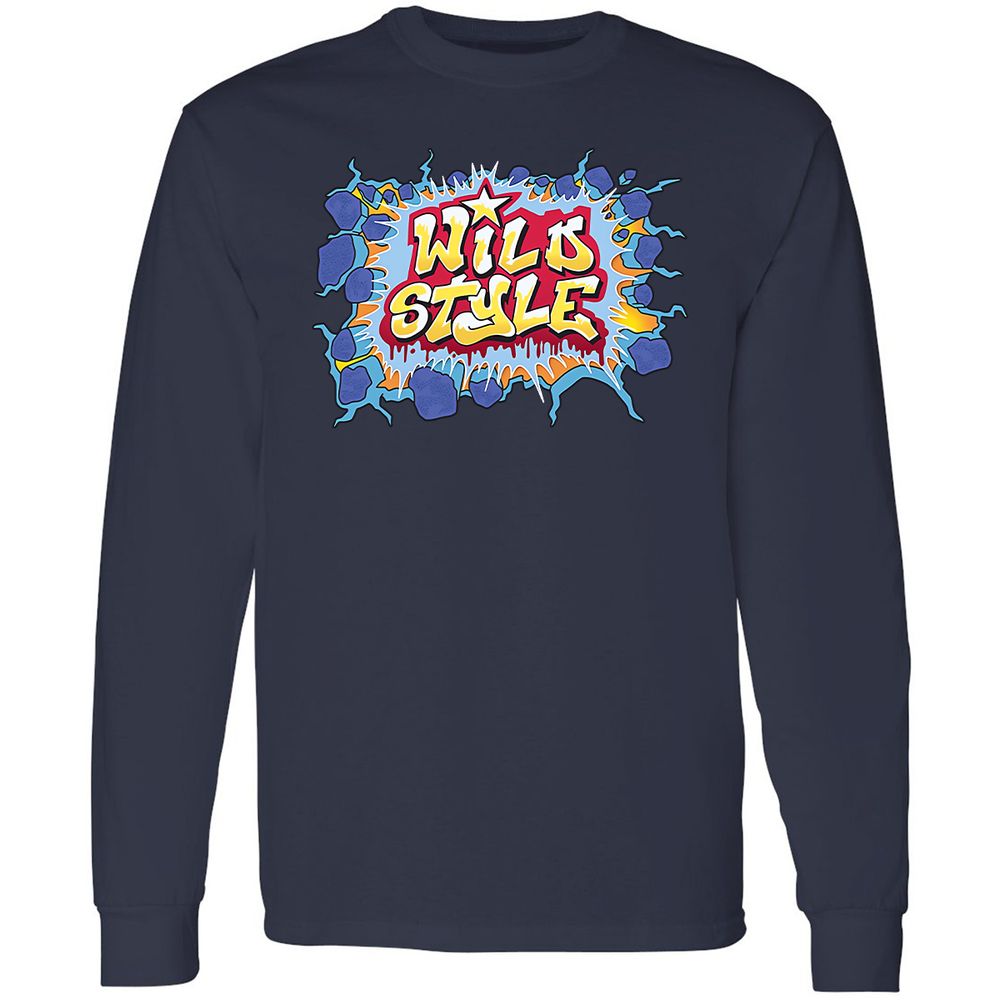 Long Sleeve T-Shirt - Black - Navy - 2