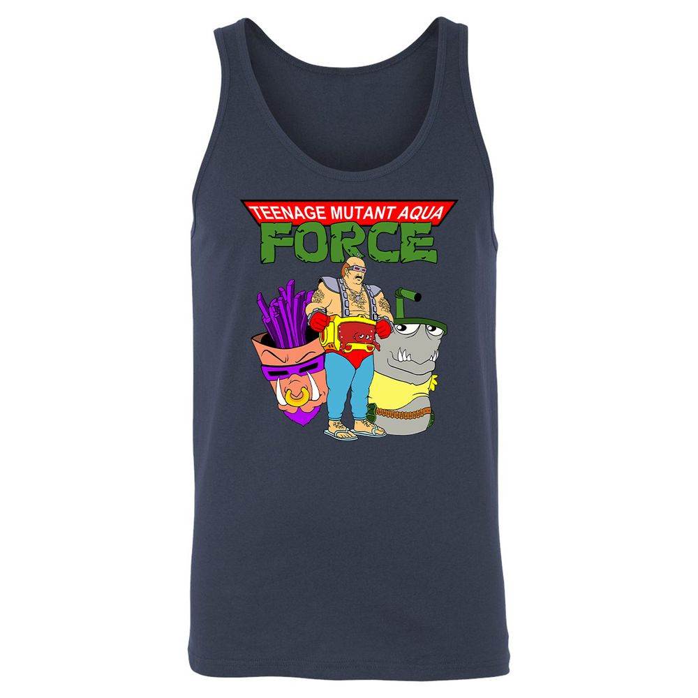 Unisex Jersey Tank - QAXSNB2H - Navy - 2