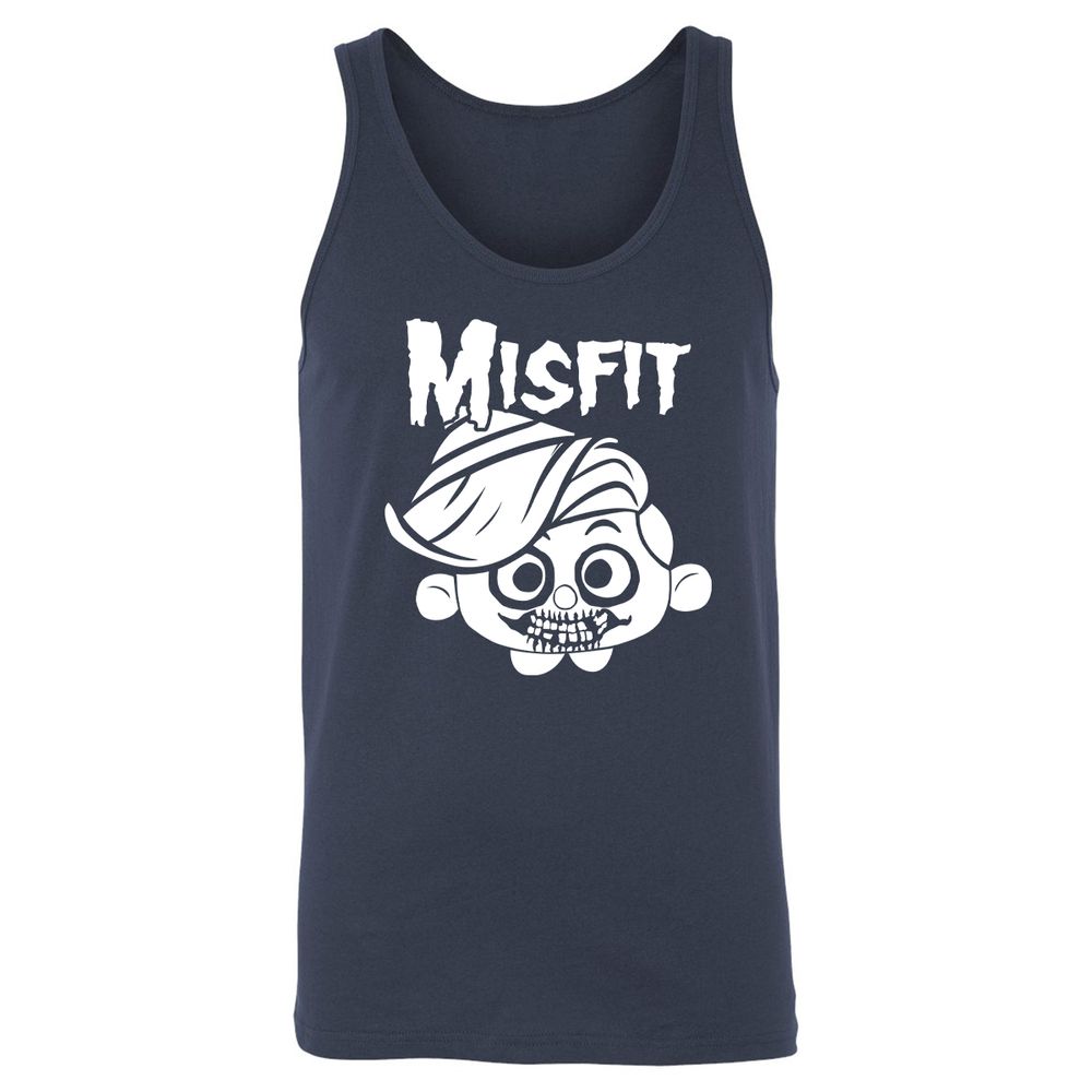 Unisex Jersey Tank - N94U1BNQ - Navy - 2