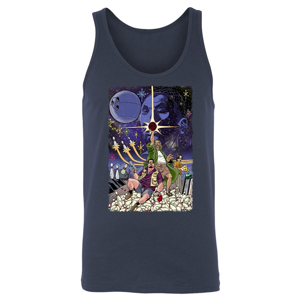 Unisex Jersey Tank - WJBE3GJX - Navy - 2