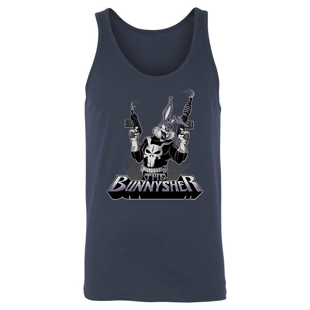 Unisex Jersey Tank - 8A5W5P3Y - Navy - 2