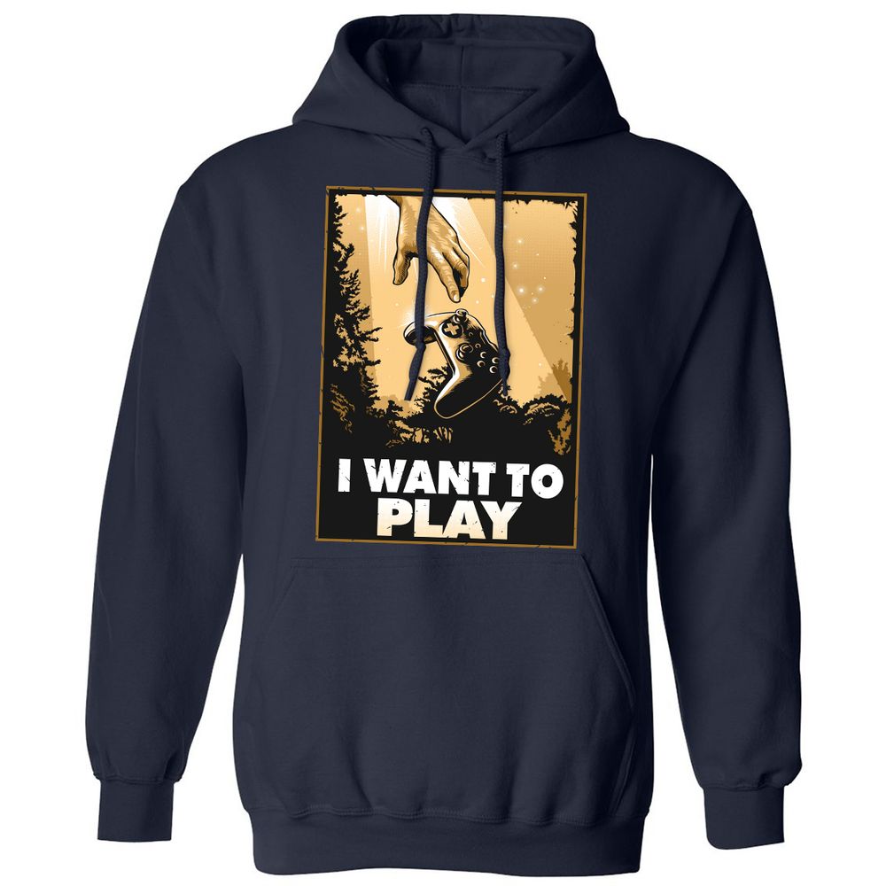Classic Unisex Hoodie - S5AY2VWN - Navy - 2
