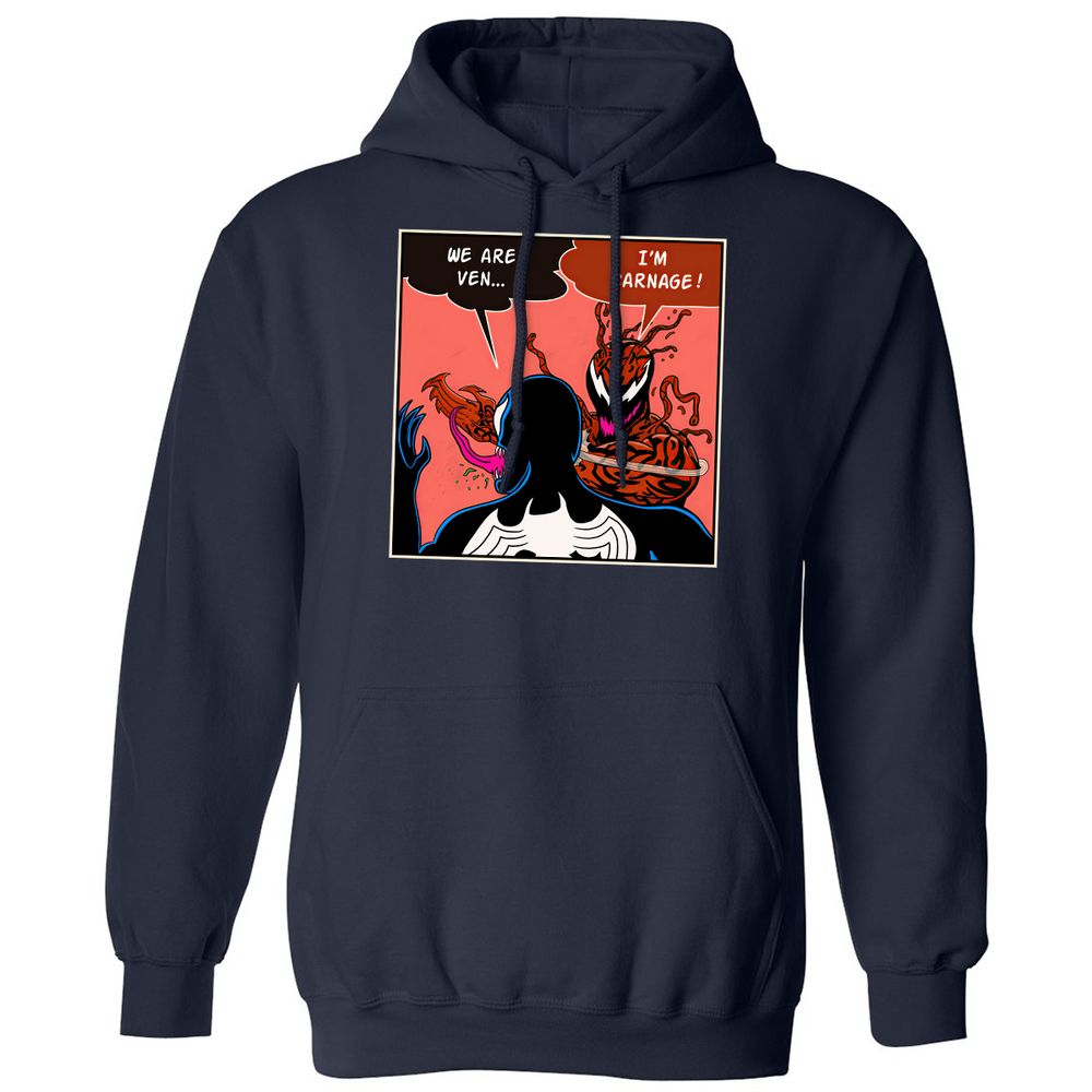 Classic Unisex Hoodie - F1PNBZHA - Navy - 2