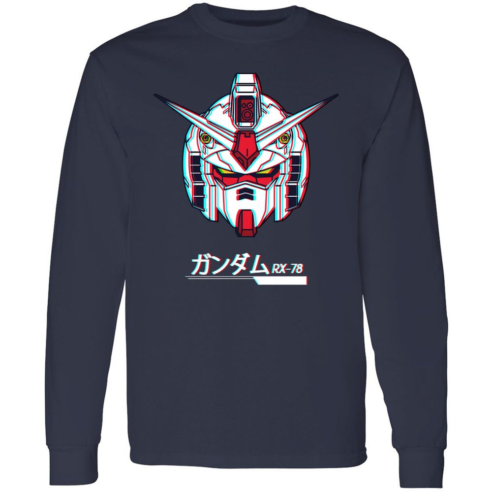 Long Sleeve T-Shirt - 9G556QRG - Navy - 2