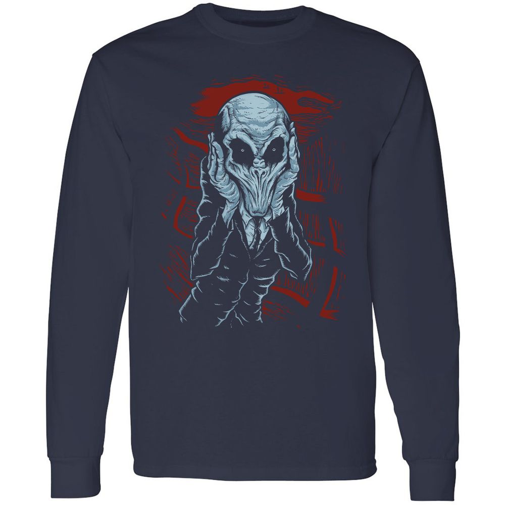 Long Sleeve T-Shirt - 5DBD1R26 - Navy - 2