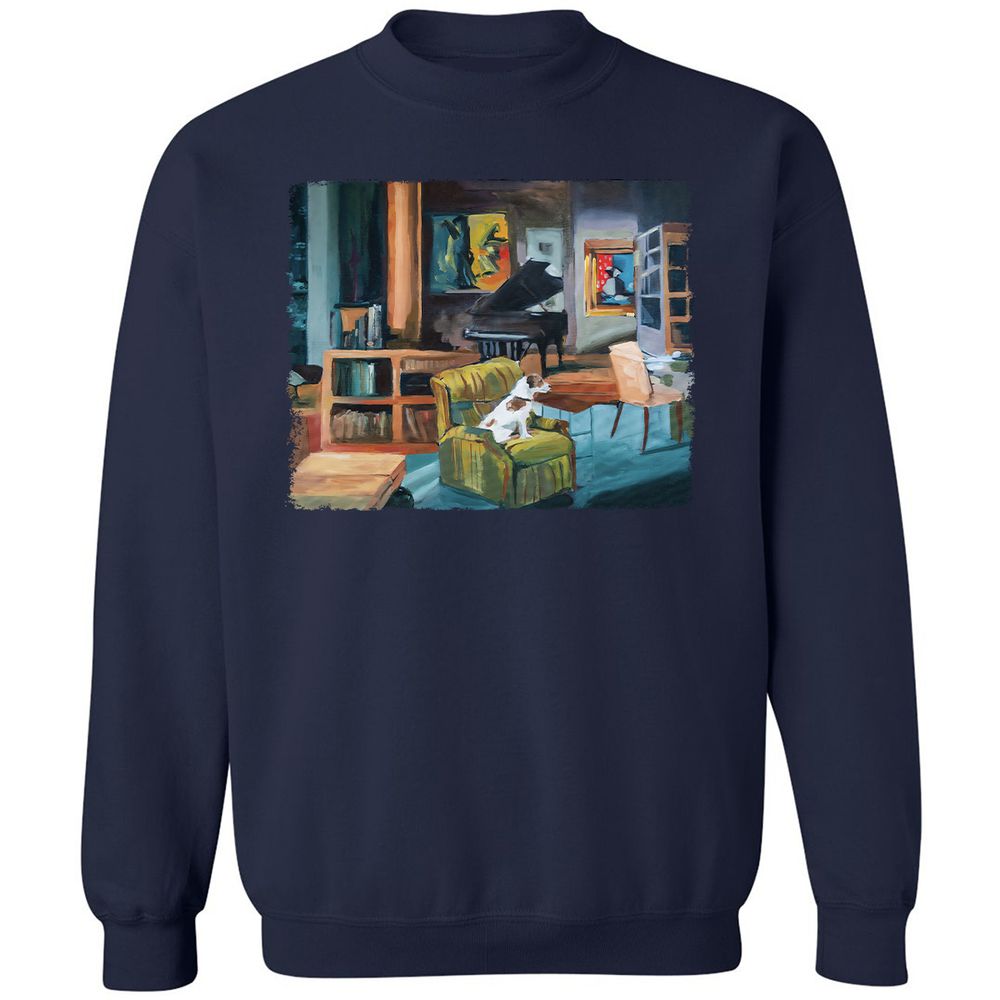 Classic Unisex Sweatshirt - F6C2893L - Navy - 2