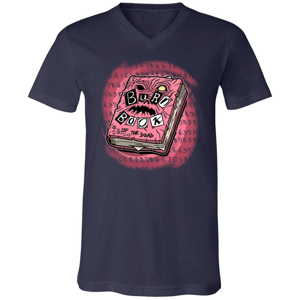 Unisex V-Neck T-Shirt - UJ1MMAWD - Navy - 2