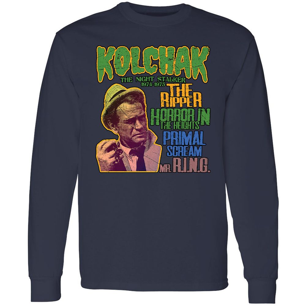 Long Sleeve T-Shirt - 259WU7SA - Navy - 2