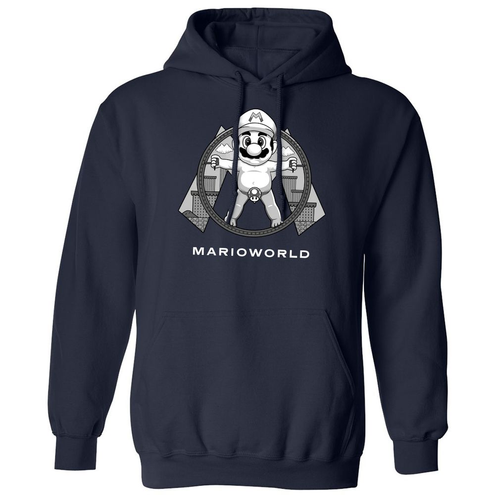 Classic Unisex Hoodie - SKVEB37F - Navy - 2