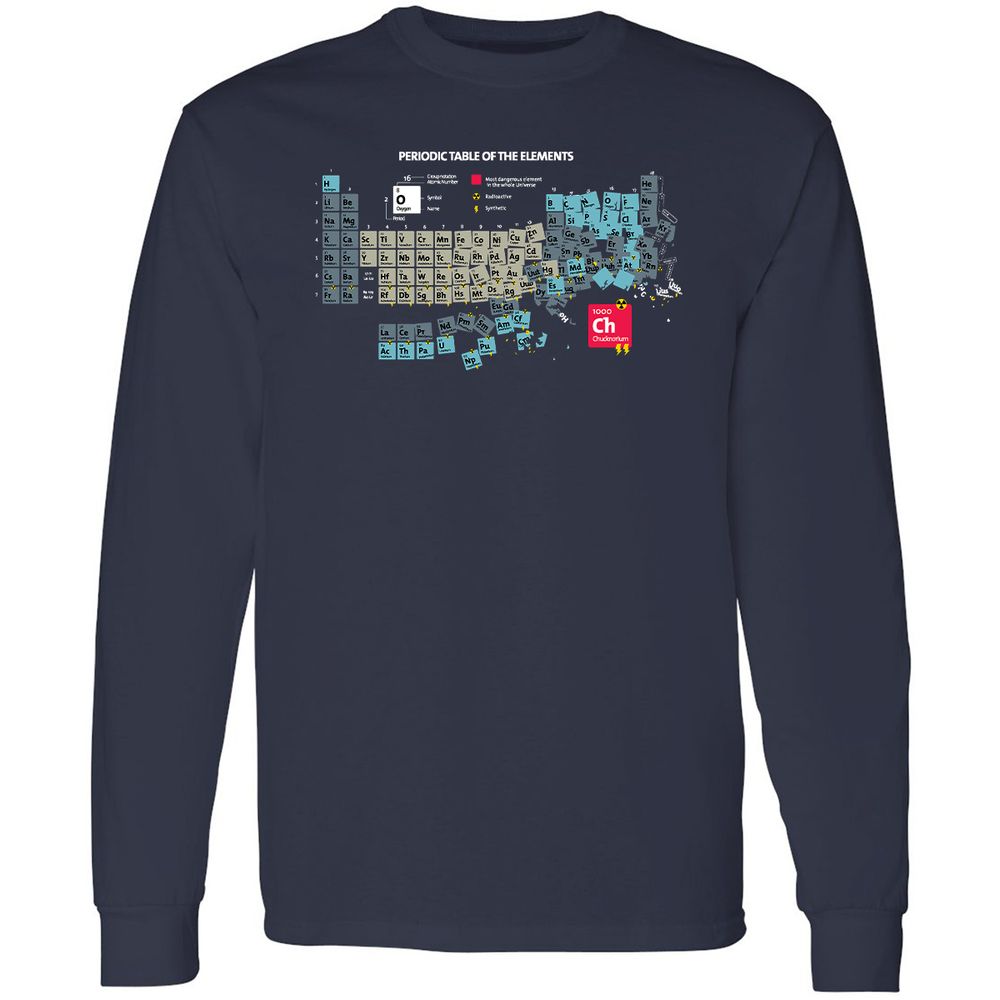 Long Sleeve T-Shirt - ZL5WEL1L - Navy - 2