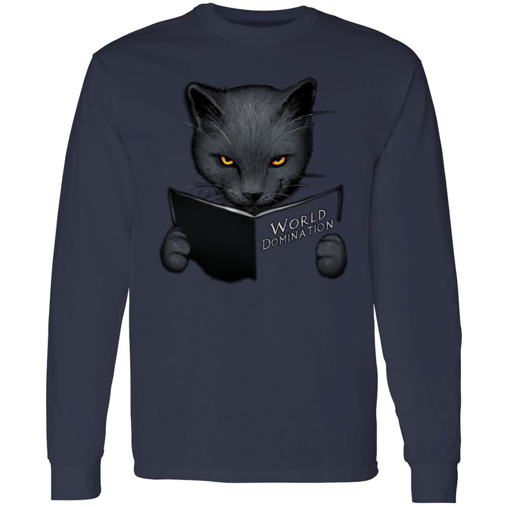 Long Sleeve T-Shirt - REC49RCF - Navy - 2