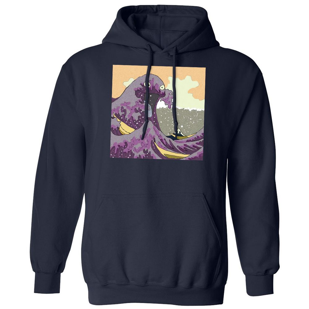 Classic Unisex Hoodie - 4L4QC9TS - Navy - 2