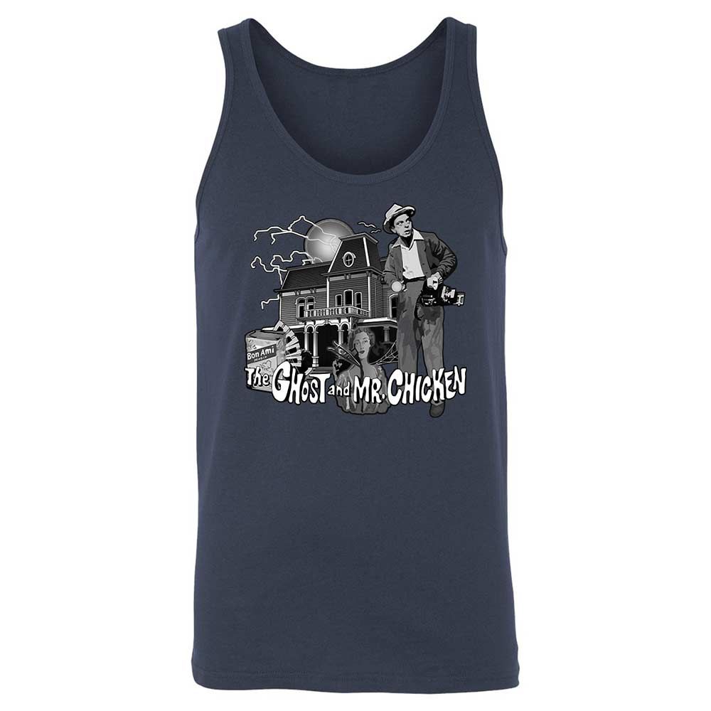 Unisex Jersey Tank - W9RL4L5Y - Navy - 2