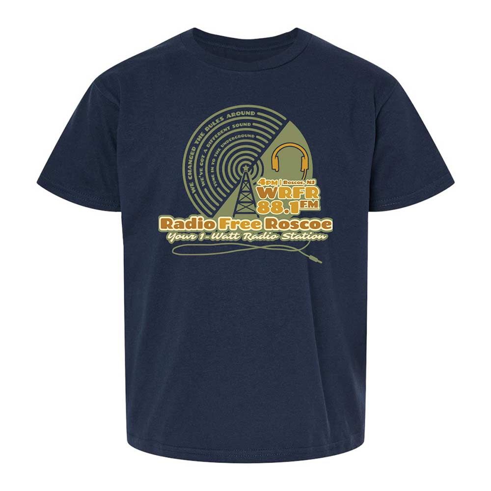 Radio Free Roscoe - Navy - 2