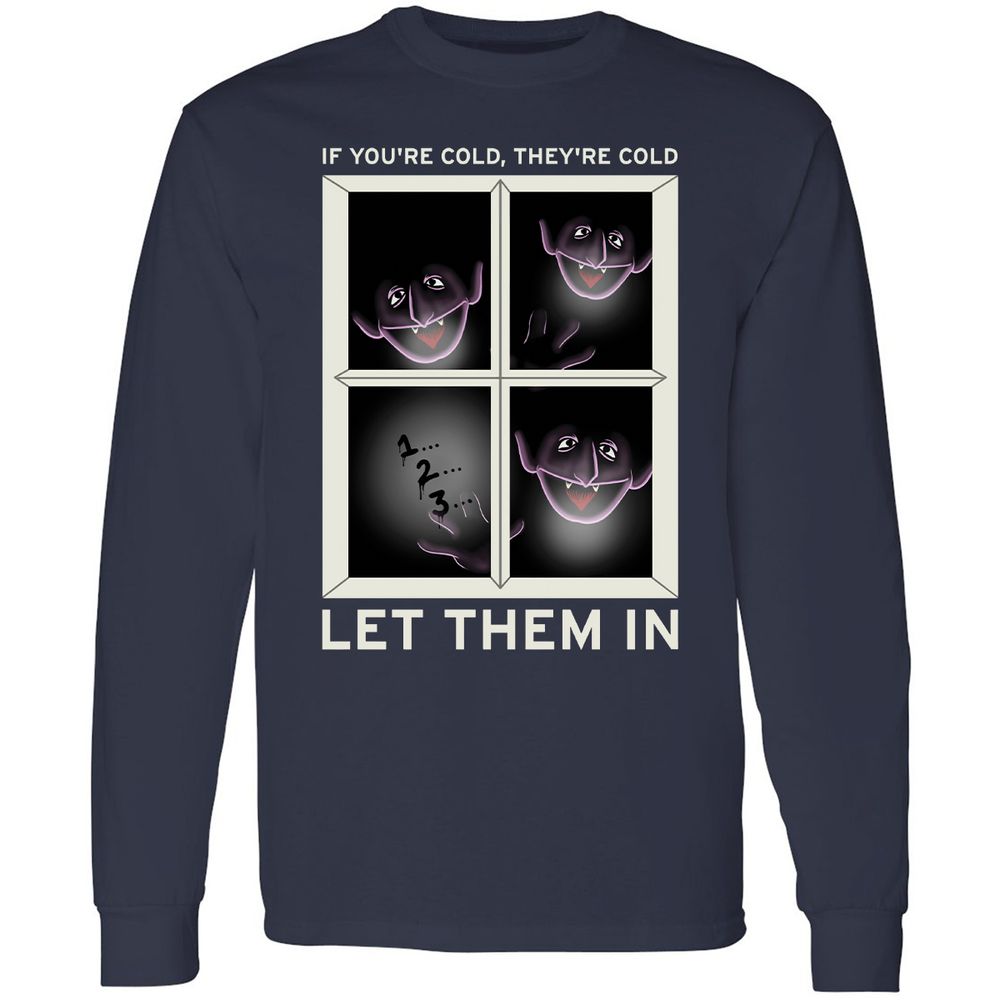 Long Sleeve T-Shirt - PEPQKWZS - Navy - 2