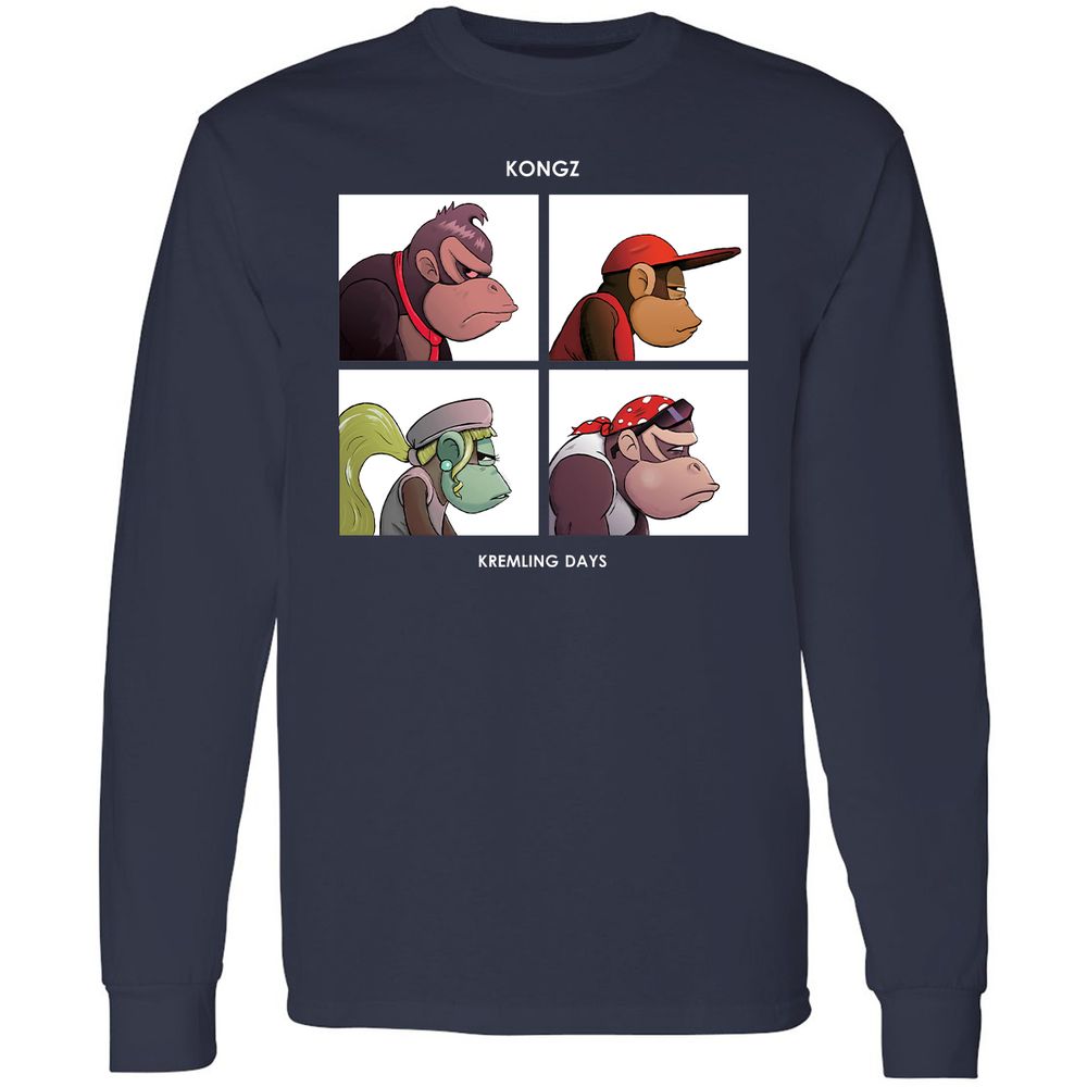Long Sleeve T-Shirt - C4SC64L4 - Navy - 2