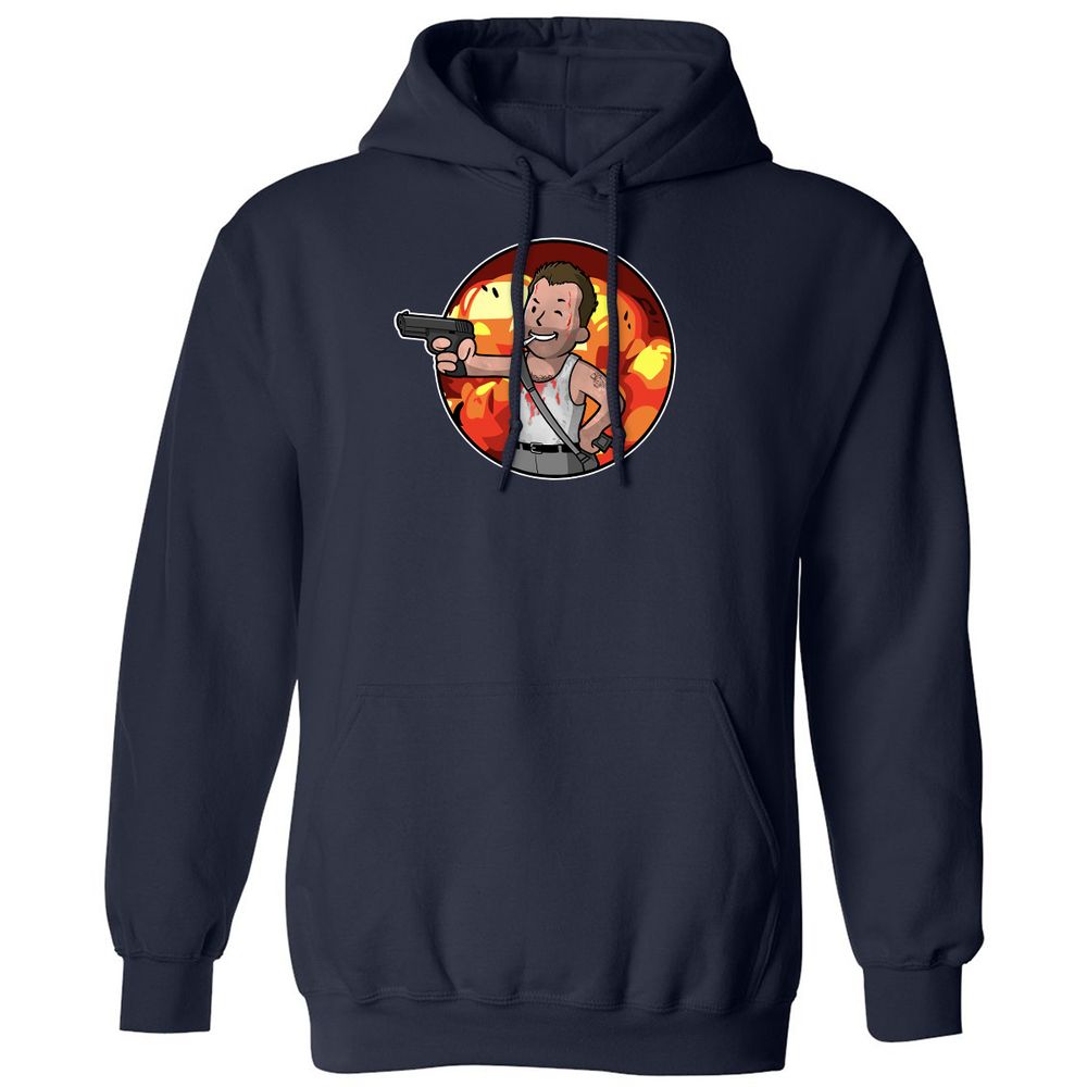 Classic Unisex Hoodie - ZTQRFA3G - Navy - 2