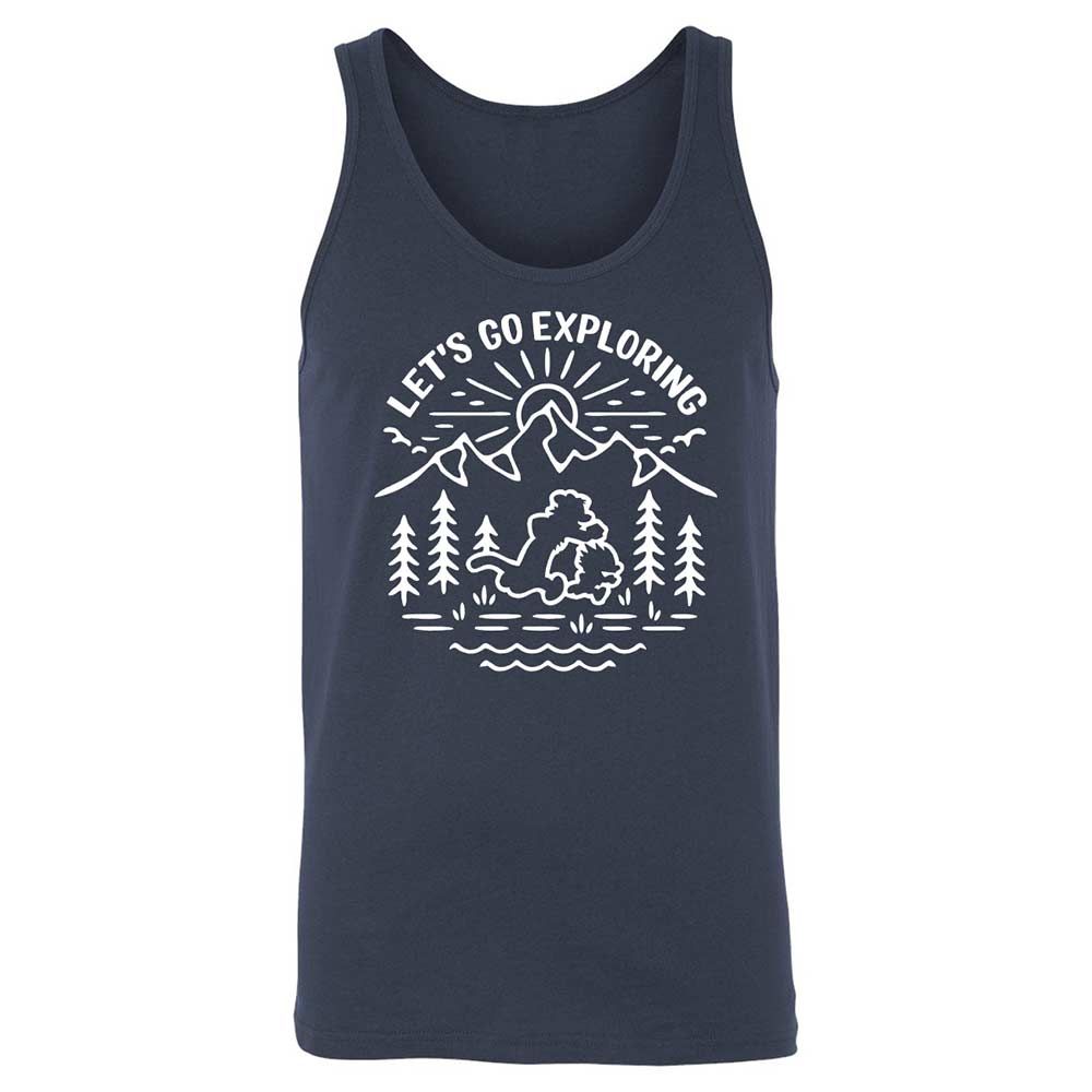Unisex Jersey Tank - MVV7XKYP - Navy - 2