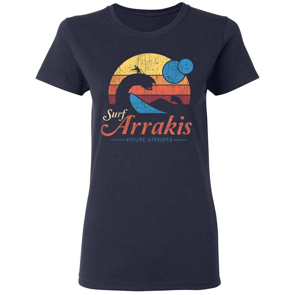 Women's T-Shirt - RE15GCTY - Navy - 2