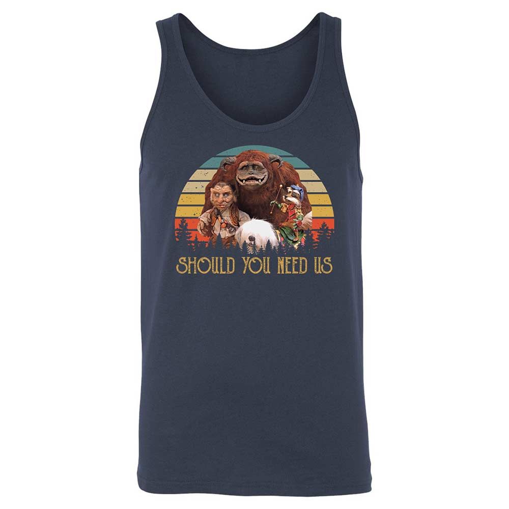 Unisex Jersey Tank - N8RK6QES - Navy - 2