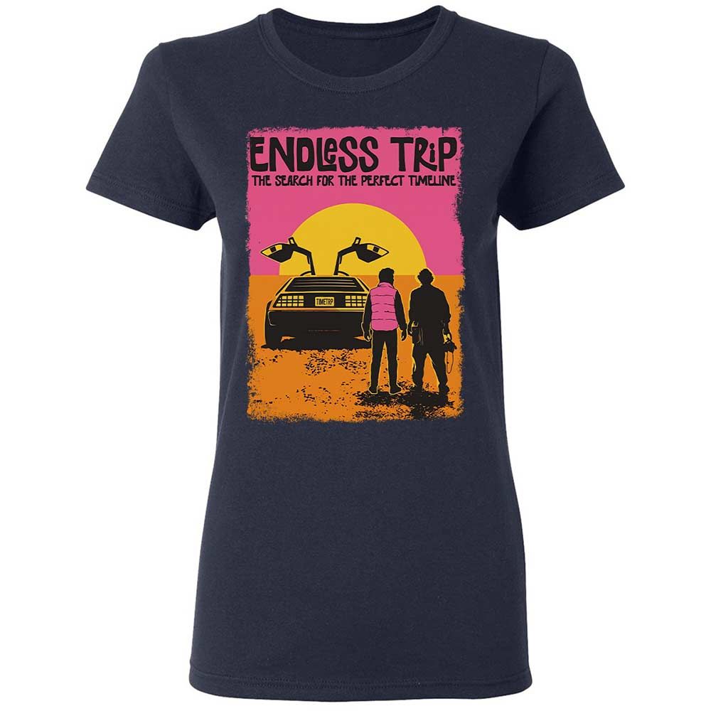 Women's T-Shirt - D1DH8KN8 - Navy - 2