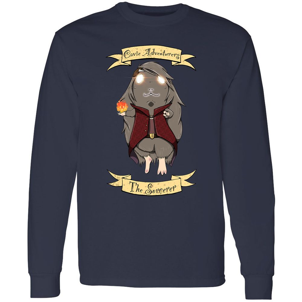 Long Sleeve T-Shirt - HUSPURFU - Navy - 2