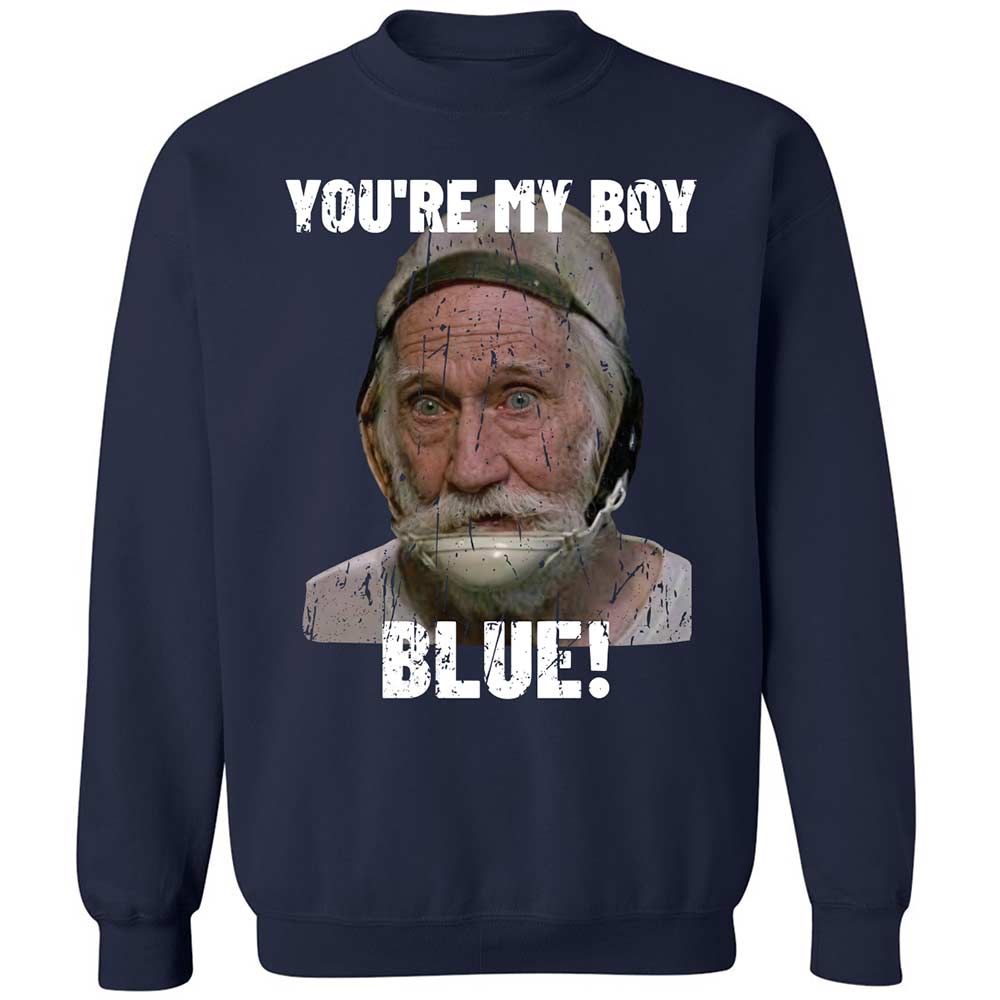Classic Unisex Sweatshirt - H8XKDGQ8 - Navy - 2