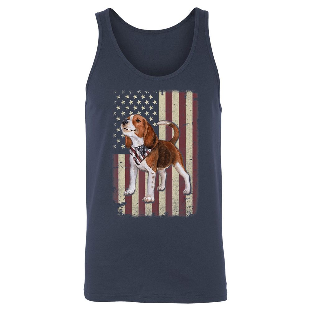 Unisex Jersey Tank - E5V8TQCT - Navy - 2