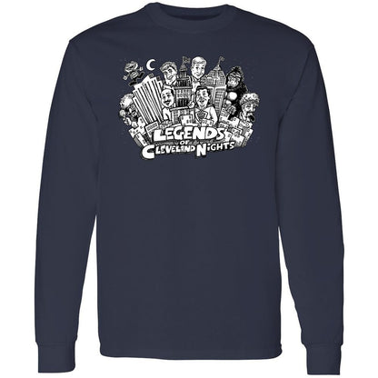 Long Sleeve T-Shirt - GN17HYVP - Navy - 2