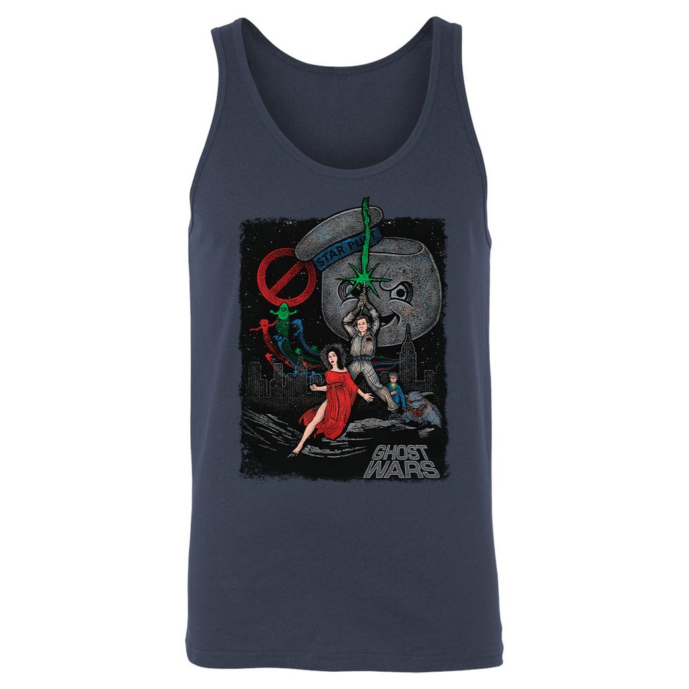 Unisex Jersey Tank - CJHCBJKN - Navy - 2